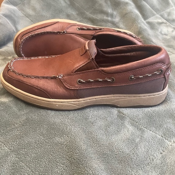 L.L. Bean leather loafers size 13 very comfortable in good shape - Picture 3 of 8